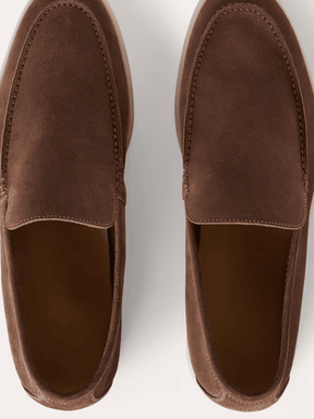 Mocassim Loafer Masculino Moda Real Azul Marrom Royal