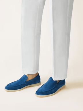 Mocassim Loafer Masculino Azul Mercure