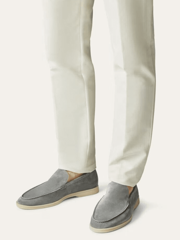 Mocassim Loafer Masculino Cinza